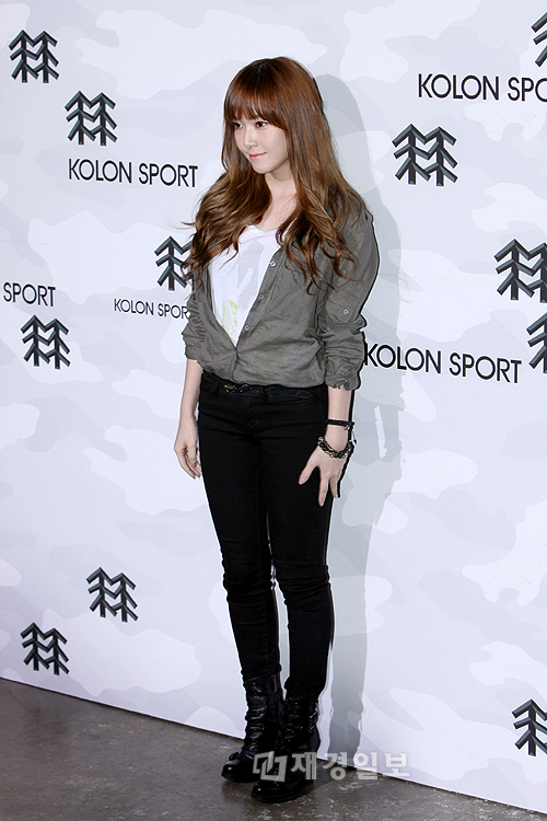 コオロンスポーツの秋冬ファッションショー(17) 少女時代ジェシカ