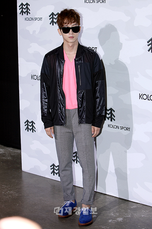 コオロンスポーツの秋冬ファッションショー(3) チャン・ウヒョク