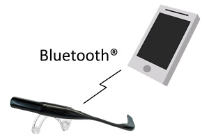 超小型ウェアラブルディスプレイの試作機「MEG4.0」(画像:オリンパス) 超小型ウェアラブルディスプレイの試作機「MEG4.0」(画像:オリンパス)