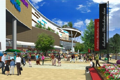 外観イメージパース(画像:イオンモール) 外観イメージパース(画像:イオンモール)