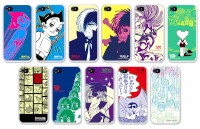 鉄腕アトム、ブラック・ジャックなど手塚治虫マンガのキャラクターをあしらったiPhone4S/4ケース