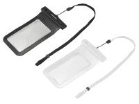 グリーンハウスのスマートフォン防水ケース「GH-WPCAW」。JIS保護等級IPX6、IPX8に対応し、アウトドアやお風呂場でスマートフォンを利用できる。 グリーンハウスのスマートフォン防水ケース「GH-WPCAW」。JIS保護等級IPX6、IPX8に対応し、アウトドアやお風呂場でスマートフォンを利用できる。