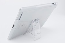 上海問屋が13日発売した新型iPad、iPad 2用のスタンド付き保護ケース「DNSB-81075」
