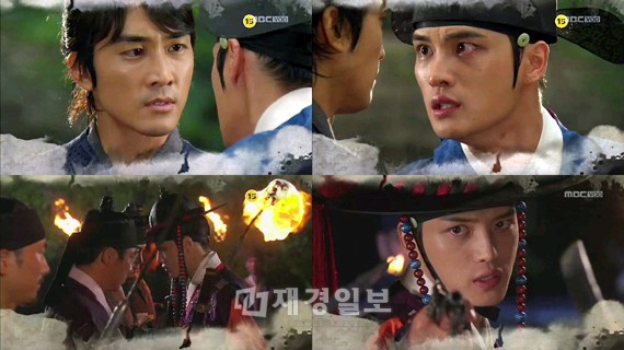 12日に公開された『Dr.JIN』第15話の予告編では、家の前で出入りを統制されたあと、免職の知らせを聞いたギョンタクの姿が描かれた。写真=イギムプロダクション