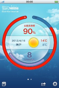 利用者に応じたその日の「お肌のシミの発生危険度」を算出できるというネスレ日本のiPhone/Android向け無料アプリ「ネスレUV予報」 利用者に応じたその日の「お肌のシミの発生危険度」を算出できるというネスレ日本のiPhone/Android向け無料アプリ「ネスレUV予報」