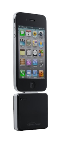 iPhoneやiPodなどドックコネクタを持つアップル製品向けの予備バッテリー「MacGizmo Extra Superior Battery Charger for iPhone/iPod」。iPhone 4S/4と同じカラーで幅や厚みを揃えており、装着時の一体感を実現している。 iPhoneやiPodなどドックコネクタを持つアップル製品向けの予備バッテリー「MacGizmo Extra Superior Battery Charger for iPhone/iPod」。iPhone 4S/4と同じカラーで幅や厚みを揃えており、装着時の一体感を実現している。