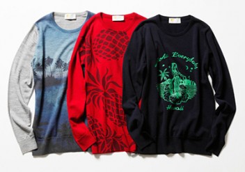ビューティフル ピープル×ジョン スメドレー×ラピス ビームスによる限定トリプルコラボニット