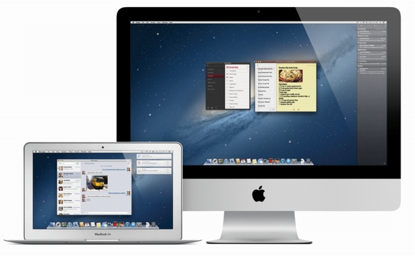 OS X Mountain Lion（画像：アップル）
