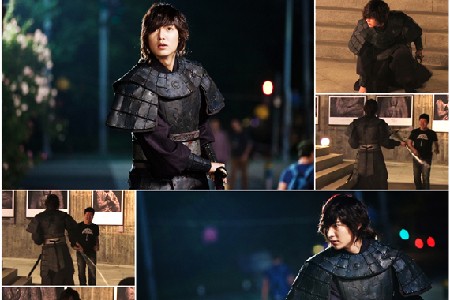 8月13日にスタートするSBS新月火ドラマ『信義』（脚本ソン・ジナ、演出キム・ジョンハク）に出演するイ・ミンホ（チェ・ヨン役）が、見事な剣さばきを見せ話題となっている。写真=信義文化産業専門会社