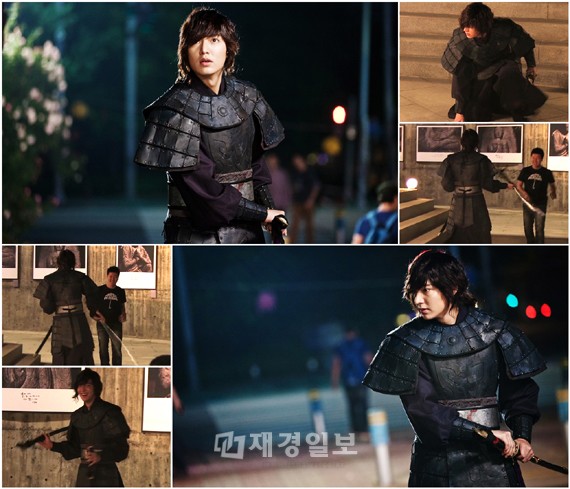 8月13日にスタートするSBS新月火ドラマ『信義』（脚本ソン・ジナ、演出キム・ジョンハク）に出演するイ・ミンホ（チェ・ヨン役）が、見事な剣さばきを見せ話題となっている。写真=信義文化産業専門会社