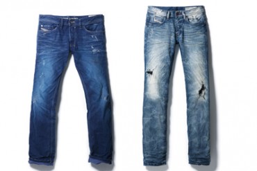 ディーゼルの2012年秋冬デニムコレクションが続々入荷中、新感覚「ジョグジーンズ」の新デザインも