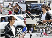SUPER JUNIORのドンヘが、新ドラマ『パンダさんとハリネズミ』の撮影で激しい追撃戦を繰り広げた。