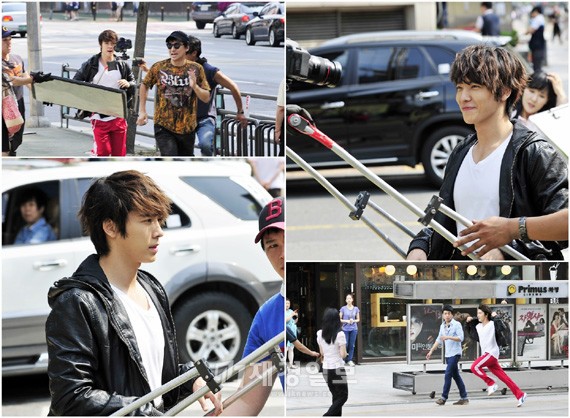 SUPER JUNIORのドンヘが、新ドラマ『パンダさんとハリネズミ』の撮影で激しい追撃戦を繰り広げた。