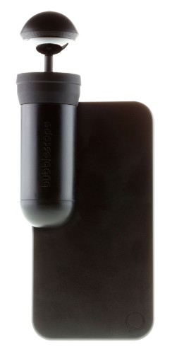 iPhone 4S/4で動画/静止画の360°パノラマ撮影が行える撮影キット「bubblescope」(BUBSCOIP4S)
