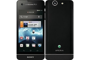 Xperia SX SO-05D(Black)(画像:NTTドコモ) Xperia SX SO-05D(Black)(画像:NTTドコモ)