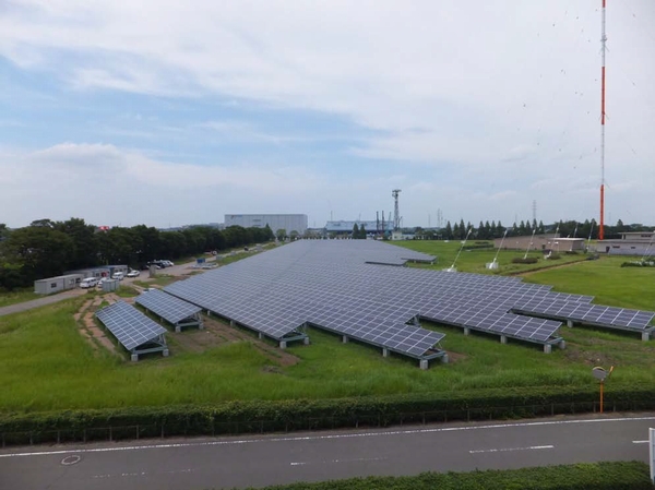 菖蒲久喜ラジオ放送所 メガソーラー（写真：NHK）