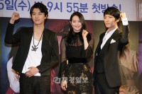 『アラン使道伝』製作発表会 ヨン・ウジン、シン・ミナ、イ・ジュンギ（22）