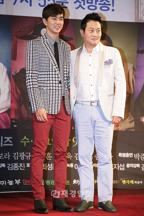 『アラン使道伝』製作発表会（4） ユ・スンホ、パク・ジュンギュ