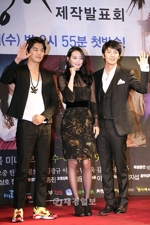 『アラン使道伝』製作発表会（23） ヨン・ウジン、シン・ミナ、イ・ジュンギ