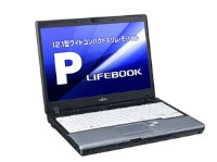 富士通は17日、使用済みのCDやDVDをノートパソコンの筐体に再生利用するリサイクルシステムを富士通研究所と共同で構築し、夏モデルのノートパソコンの一部で再生プラスチックの利用を開始したと発表した。写真は、再生プラスチックが採用された企業向けノートパソコン「LIFEBOOK P772/E」