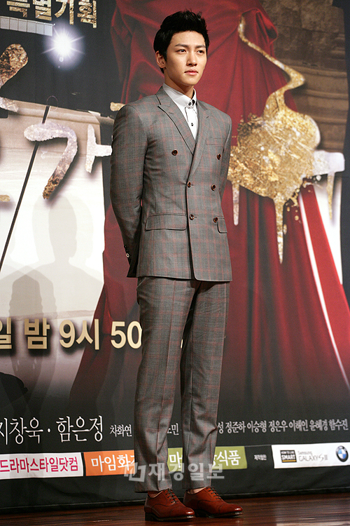 韓国SBS 新ドラマ『五本の指』制作発表会(8) チ・チャンウク