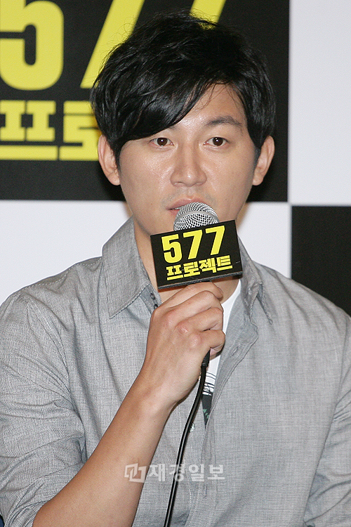 映画『577プロジェクト』試写会開催－30日に韓国で封切り（3） カン・シンチョル