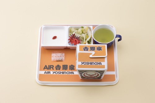 「AIR吉野家」（写真：日本航空）