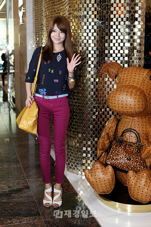 少女時代&SHINee、MCMランチングイベントに登場!(13) 少女時代スヨン