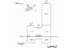 施設断面図(画像:東京急行電鉄) 施設断面図(画像:東京急行電鉄)
