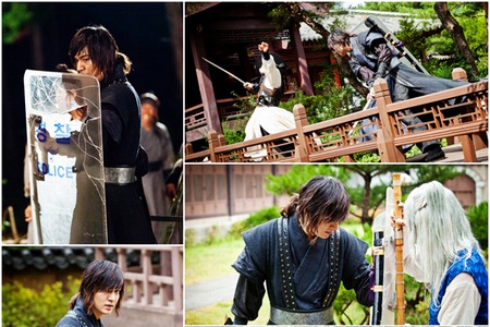 SBS月火ドラマ『神医』（脚本：ソン・ジナ、演出：キム・ジョンハク、シン・ヨンフィ、製作：神医文化産業専門会社）のイ・ミンホが、毎回目が離せない“アートアクション”を披露し、話題を呼んでいる。写真＝神医文化産業専門会社