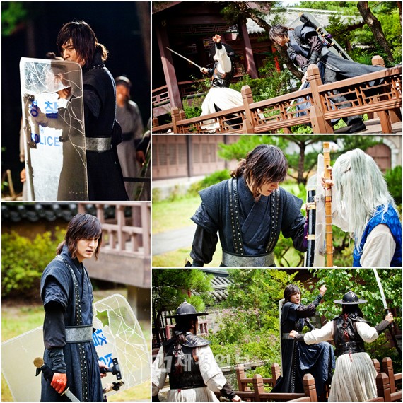 SBS月火ドラマ『神医』（脚本：ソン・ジナ、演出：キム・ジョンハク、シン・ヨンフィ、製作：神医文化産業専門会社）のイ・ミンホが、毎回目が離せない“アートアクション”を披露し、話題を呼んでいる。写真＝神医文化産業専門会社