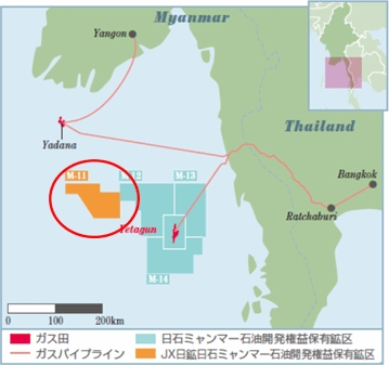 新規取得鉱区の位置（画像：JX日鉱日石開発）