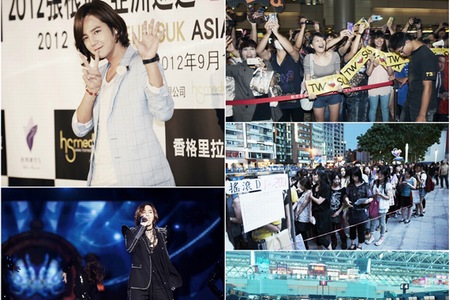 チャン・グンソクは、9月1日、台湾で「2012チャン・グンソクアジアツアー＜THE CRI SHOW 2＞in TAIPEI」を行い、台北を熱狂の渦に巻き込んだ。写真＝ツリージェイカンパニー