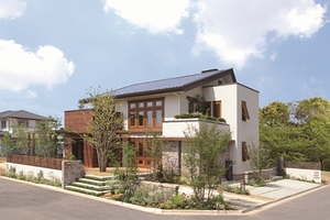 MIDEASの外観(写真:三井ホーム) MIDEASの外観(写真:三井ホーム)