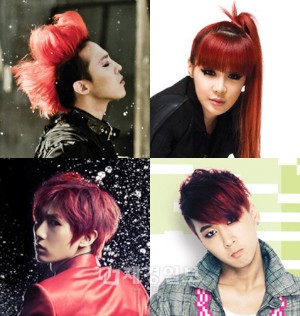 目立つアイドルの必須アイテムは赤い髪 G Dragon Bigbang ユビン Wonder Girls パク ボム 2ne1 新人ラビ Vixx まで 韓流stars