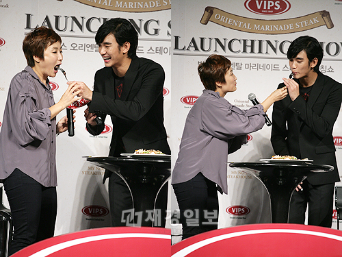 キム・スヒョン、ステーキハウスでトークショー：ファンと楽しい交流（4） キム・スヒョン、パク・ギョンリム