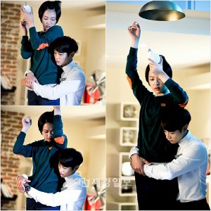 SBSドラマ『花ざかりの君たちへ』では、SHINeeミンホがf(x)ソルリにバックハグをし、ドキドキのロマンスを予告した。写真=SM C&C SBSドラマ『花ざかりの君たちへ』では、SHINeeミンホがf(x)ソルリにバックハグをし、ドキドキのロマンスを予告した。写真=SM C&C