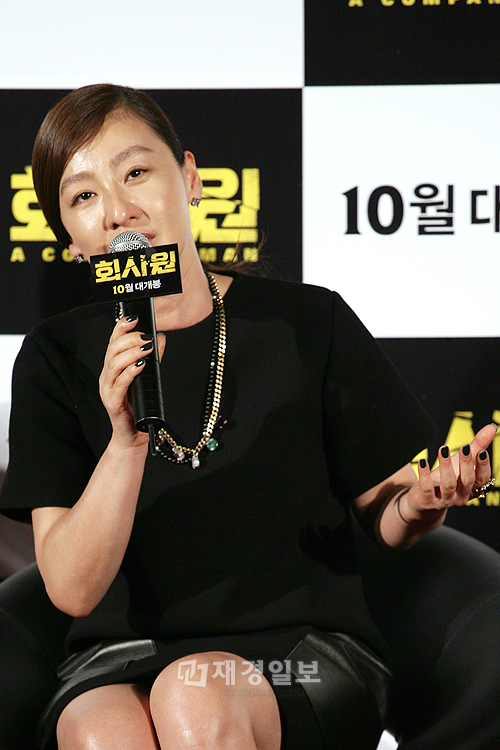 映画『会社員』の制作発表会、ソ・ジソプら出演者が出席(15) イ・ミヨン