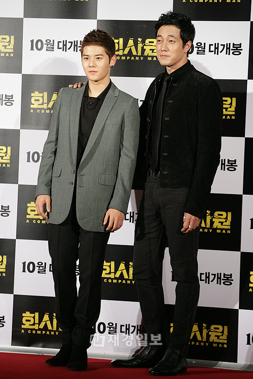 映画『会社員』の制作発表会、ソ・ジソプら出演者が出席(10) キム・ドンジュン(ZE:A)、ソ・ジソプ