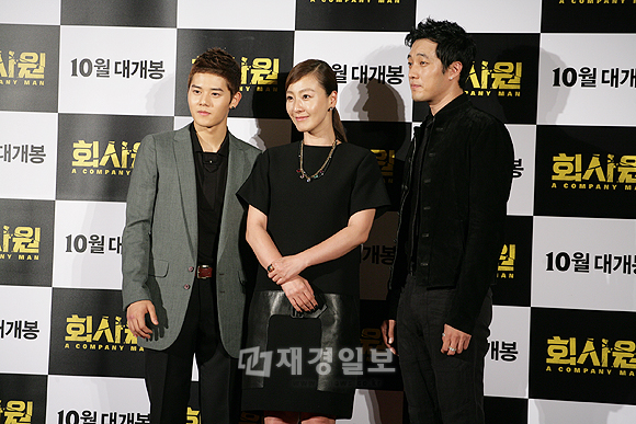 映画『会社員』の制作発表会、ソ・ジソプら出演者が出席（8） キム・ドンジュン（ZE:A）、イ・ミヨン、ソ・ジソプ