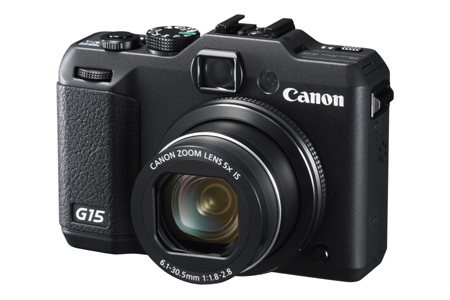 PowerShot G15(画像:キヤノン) PowerShot G15(画像:キヤノン)