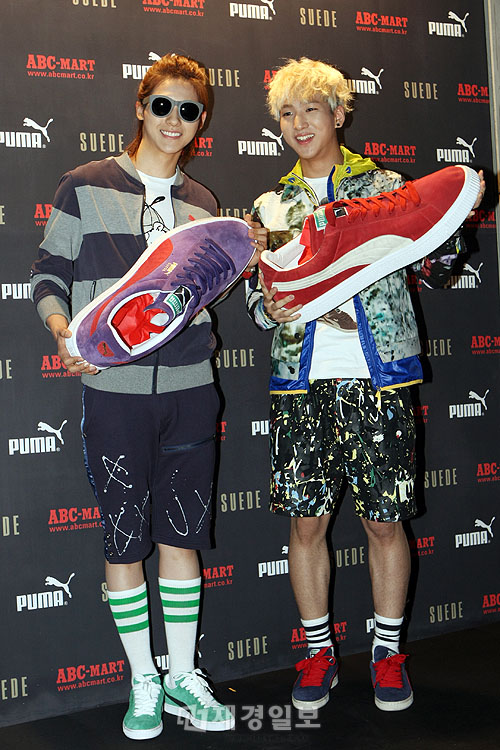 プーマの「スエードクラシック+」発売記念イベントにB1A4ら参加(1) B1A4