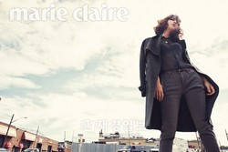 女優イ・ミンジョンが、ファッション誌「マリ・クレール」のグラビアで、魅力的な姿を披露した。写真=マリ・クレール
