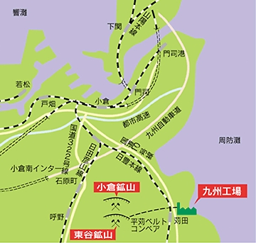 位置図（画像：三菱マテリアル）