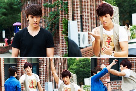 チャンネルA週末ドラマ『パンダさんとハリネズミ』（脚本：ハン・ジュニョン、演出：イ・ミンチョル）のドンヘとチェ・ジニョクが取っ組み合いのケンカを予告している。写真=ライアンフィッシュ
