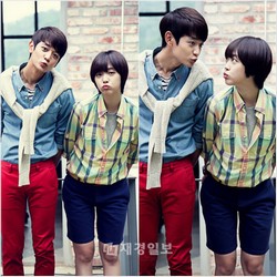 ドラマ『花ざかりの君たちへ』のソルリとミンホが“ちゅ～ショット”写真を公開した。写真= SM C＆C
