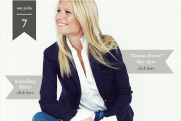 J.クルーがグウィネス・パウトロウ運営のWEBサイトとコラボ