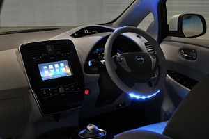 テストカー「NSC‐2015」（写真：日産自動車）