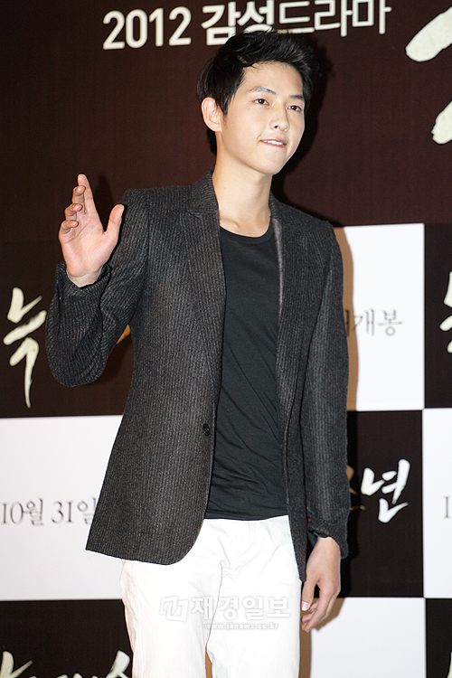 ソン・ジュンギ&パク・ボヨン主演映画『オオカミ少年』メディア試写会（4） ソン・ジュンギ