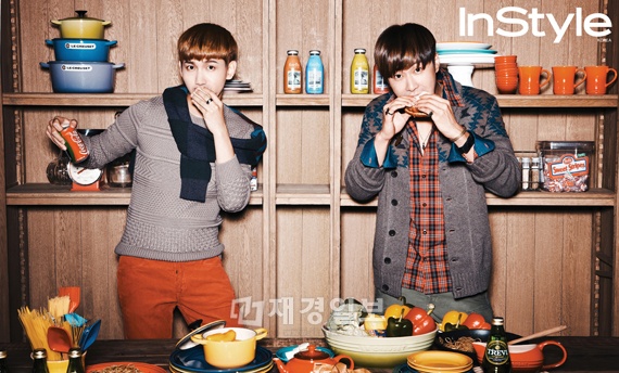 ニューシングル「Catch me」で1年8ヶ月ぶりに復帰した東方神起が、このたびファッションマガジン「InStyle（インスタイル）」のグラビア撮影を行った。